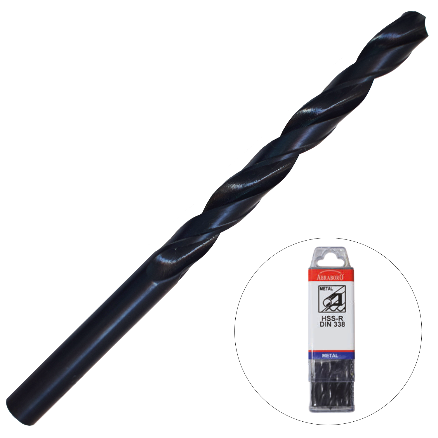 Abraboro 8.6 x 125 / 81 mm HSS-R fémfúró X-Pack, 10 db/csomag termék fő termékképe