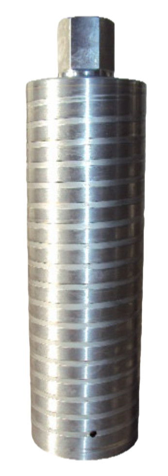 Prodiamante Fúrókorona cső, spirál hornyos Ø100 × 2,0 × 300 mm | 5/4" termék fő termékképe